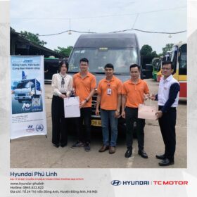 HYUNDAI PHÚ LINH – TRẠM DỪNG CHÂN FLEET TẠI THÁI NGUYÊN