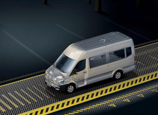 Khung xe Solati 80% là thép cao cấp