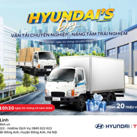 [ ĐÓN CHỜ ] HYUNDAI DAY THÁNG 10