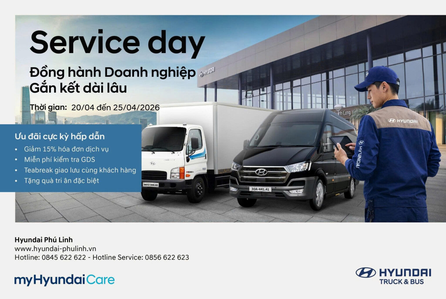 TUẦN SERVICE DAY THÁNG 04